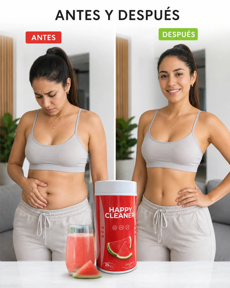 Antes y después Happy Cleaner